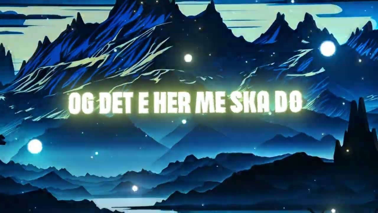 Lysne - FR&Aring; SOGN! (Official Lyric Video)