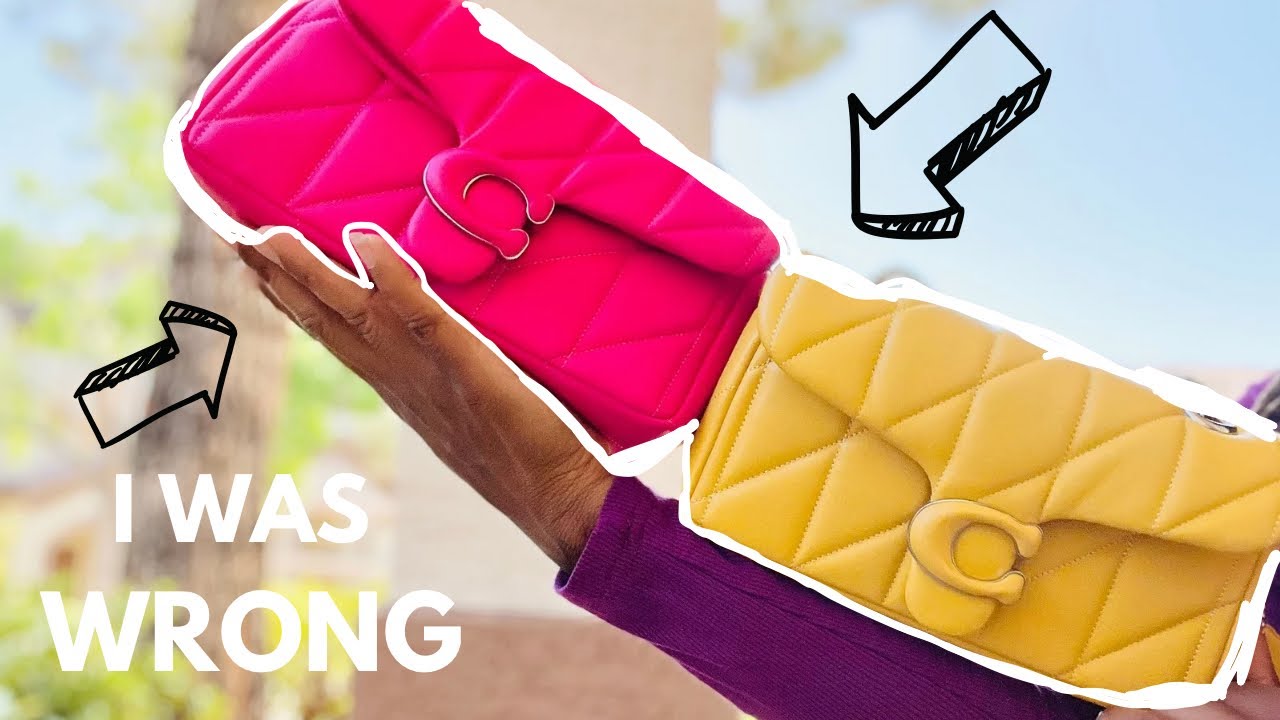 WHY I NOW LOVE THE QUILTED TABBY 20 🌸 | THE BEST CROSSBODY BAGS + NEW SUMMER COLORS AT COACH