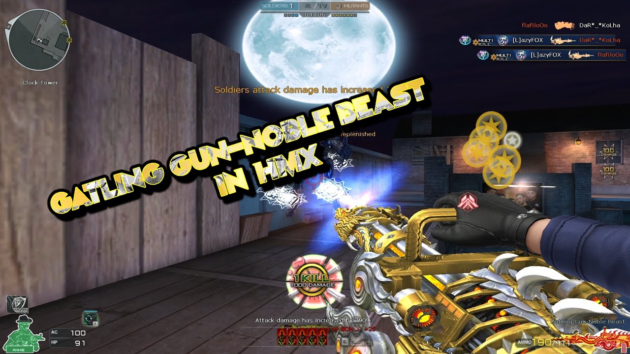 Crossfire West | Gatling Gun-Noble Beast in HMX