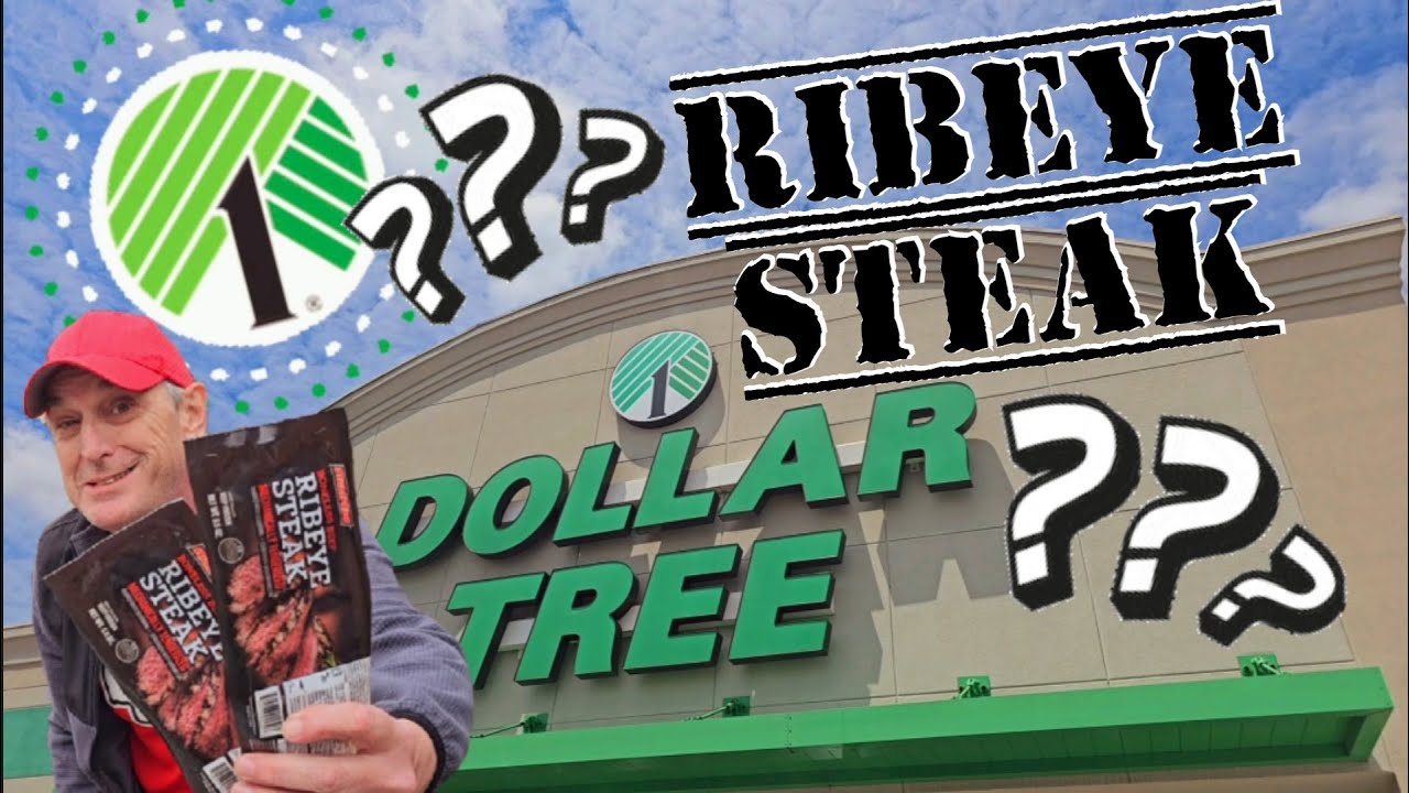 Dollar Tree, Ribeye Steak?! WHAT!!!