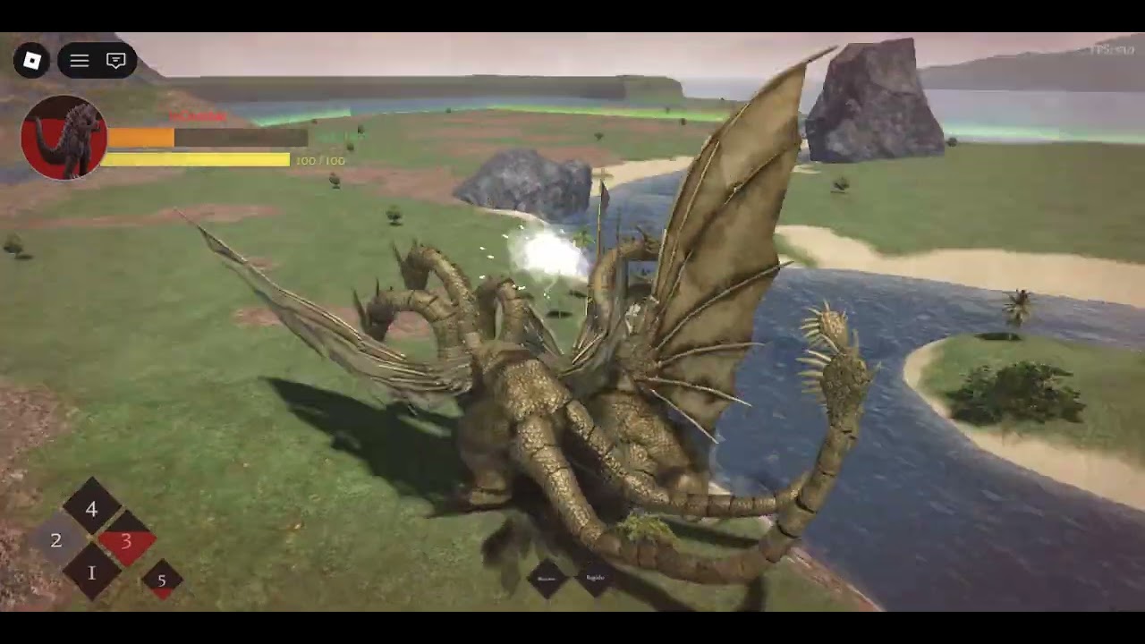 JUGANDO LA NUEVA UPDATE DE TITAN BAHS EN ROBLOX . UPDATE DE KAIJU