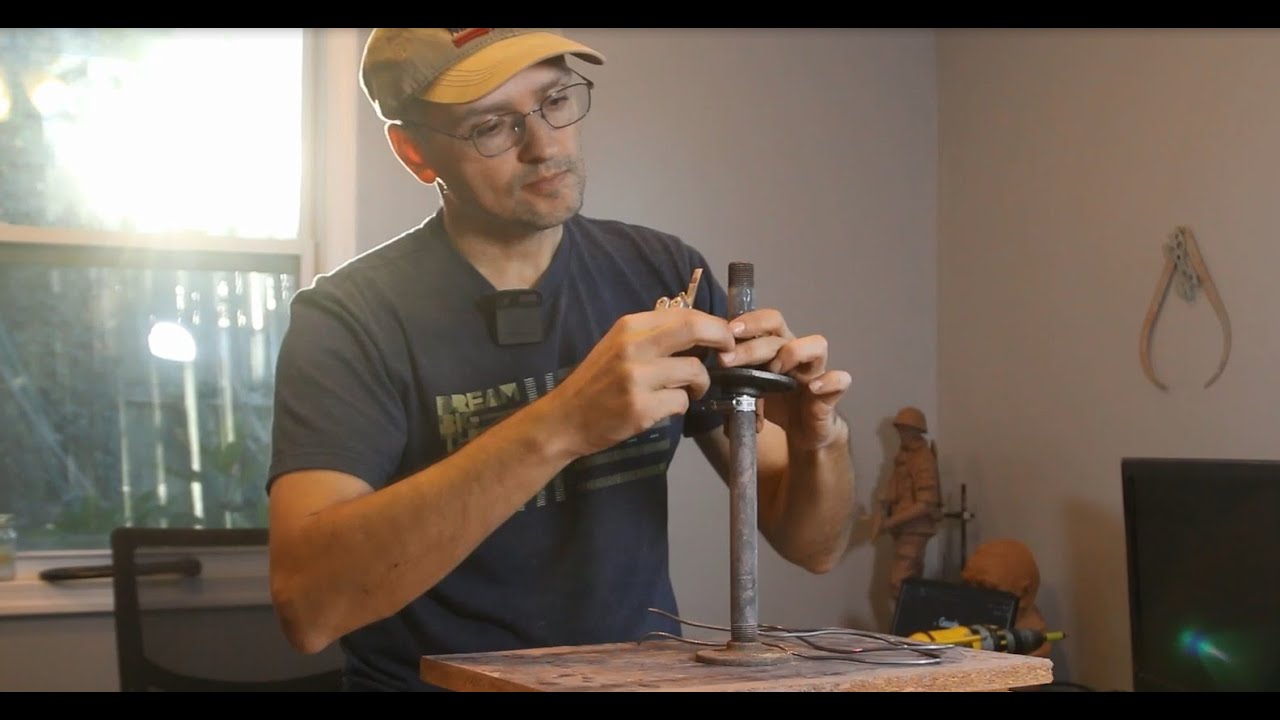 How to Build a simple Portrait Sculpture Armature