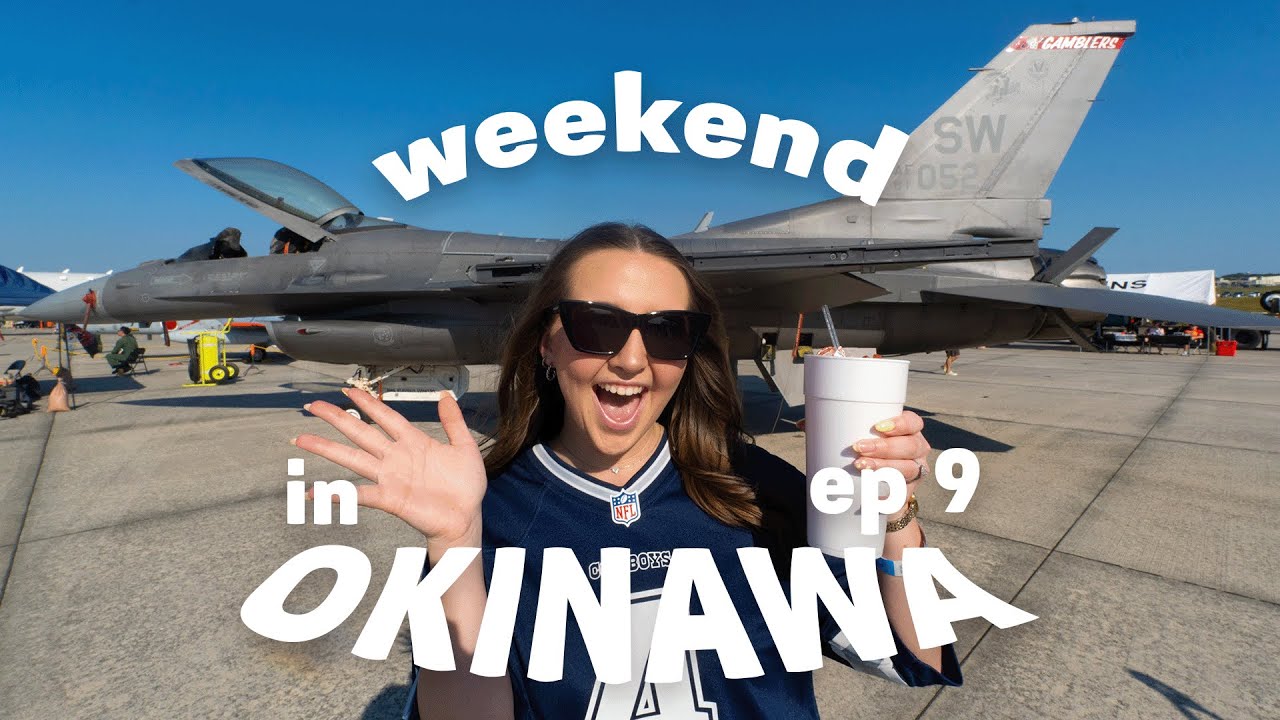 Weekend in Okinawa Ep. 9 | Americafest on Kadena Air Base and a Beach Day