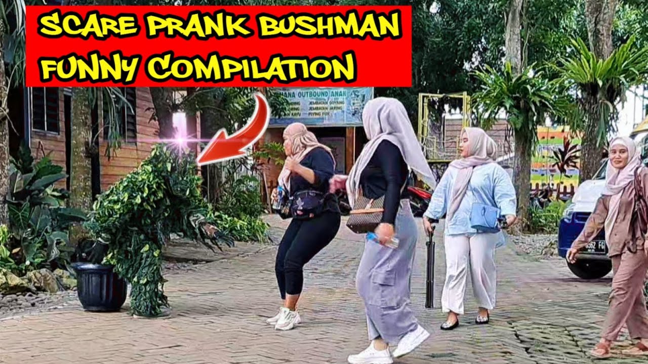 SCARE PRANK BUSHMAN || VERY HILARIOUS AND FUNNY