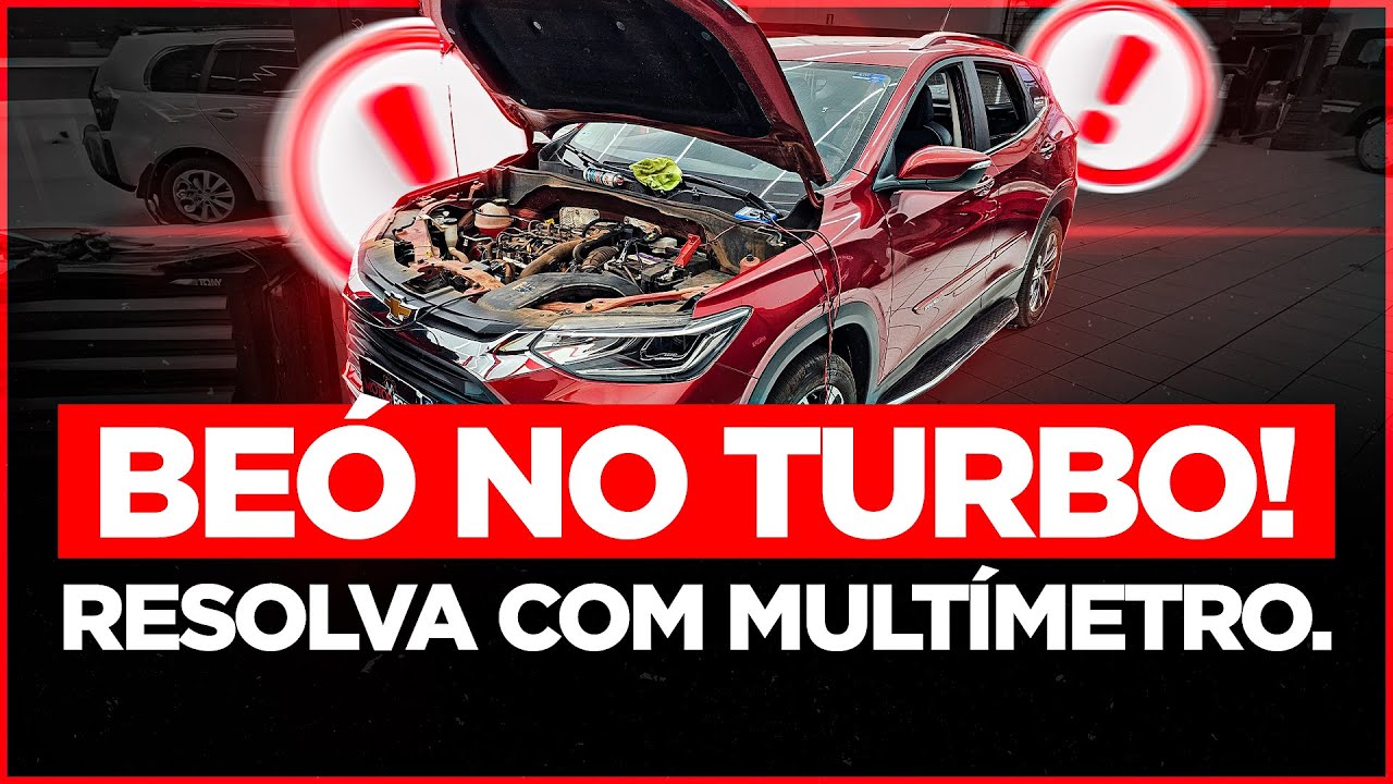 GM TRACKER beó no turbo RESOLVA COM MULTÍMETRO.