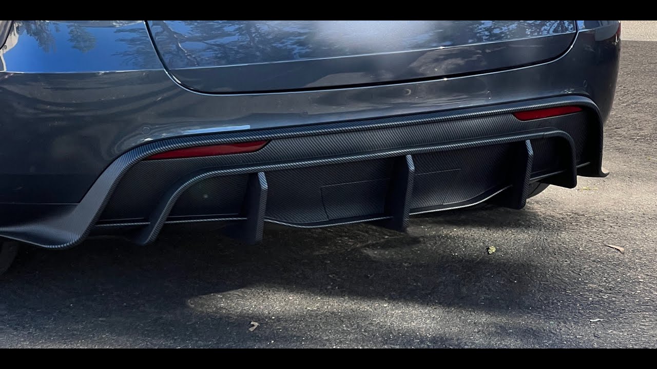 Model Y Viento ABS Plastic Replacement Diffuser with Removable Hitch Cover
