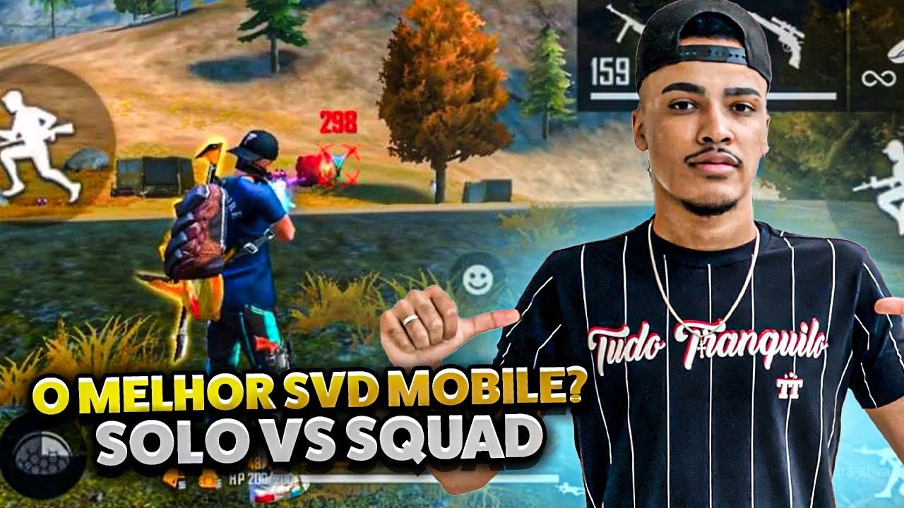 UMA DAS MELHORES PARTIDAS SOLO VS SQUAD, 12K DE DANO?  -  FREE FIRE