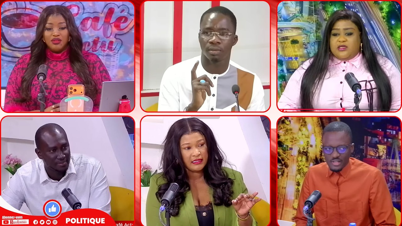 Matinale Café Actu avec Mamy Samb, Nabou Cor et l'équipe du MERCREDI FEVRIER 2026