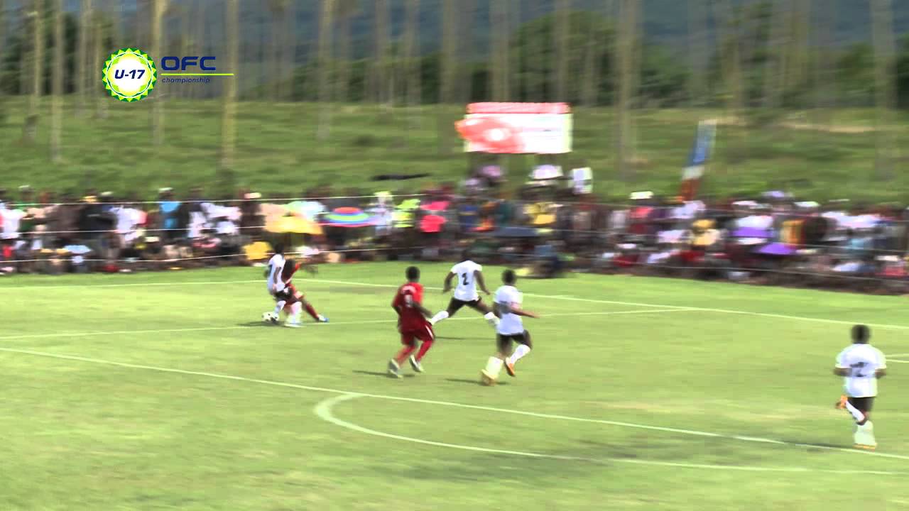 2013 OFC U-17 Championship / Day 1 / Fiji vs New Caledonia Highlights