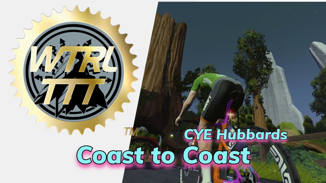Zwift // WTRL TTT // Hubbards - Coast to Coast