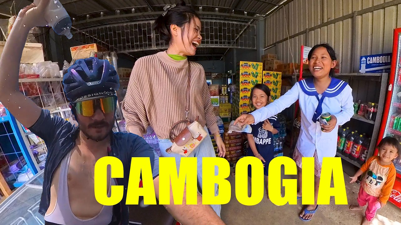 [HO RISCHIATO GROSSO] 45°C: la mia traversata in bici della Cambogia più autentica in bicicletta!