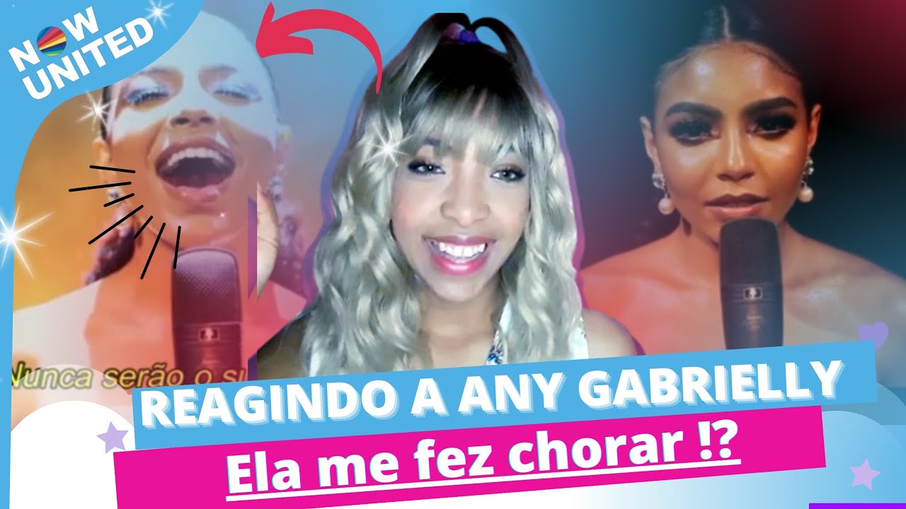 REAGINDO A COVER DA  ANY GABRIELLY -  NEVER ENOUGH 