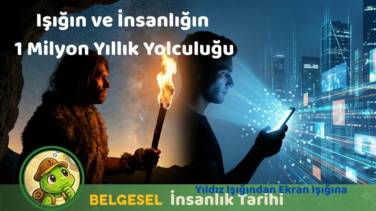 Yıldız Işığından Ekran Işığına: Işığın ve İnsanlığın 1 Milyon Yıllık Yolculuğu