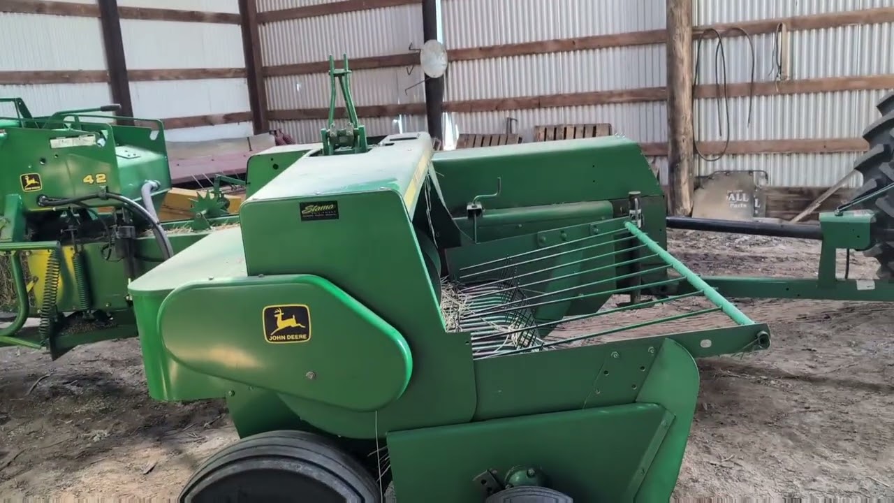 Who gets THAT excited about a small square baler?