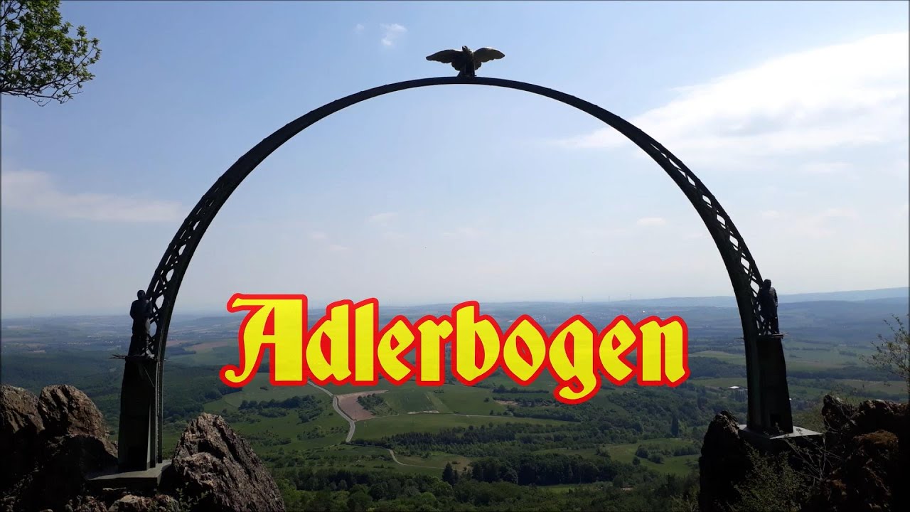 Wanderung zum Adlerbogen auf dem Moltkefelsen am Donnersberg im Pf&auml;lzerwald