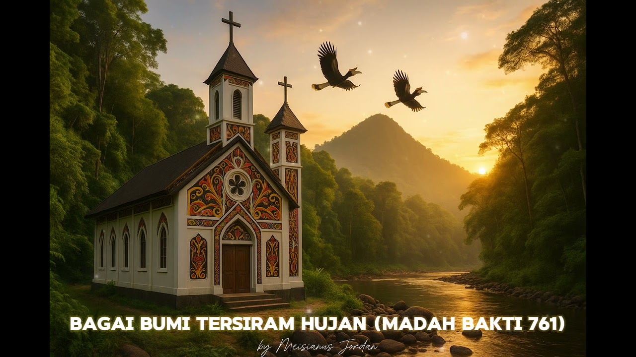 LAGU ROHANI KRISTEN | Bagai Bumi Tersiram Hujan (Madah Bakti 761)