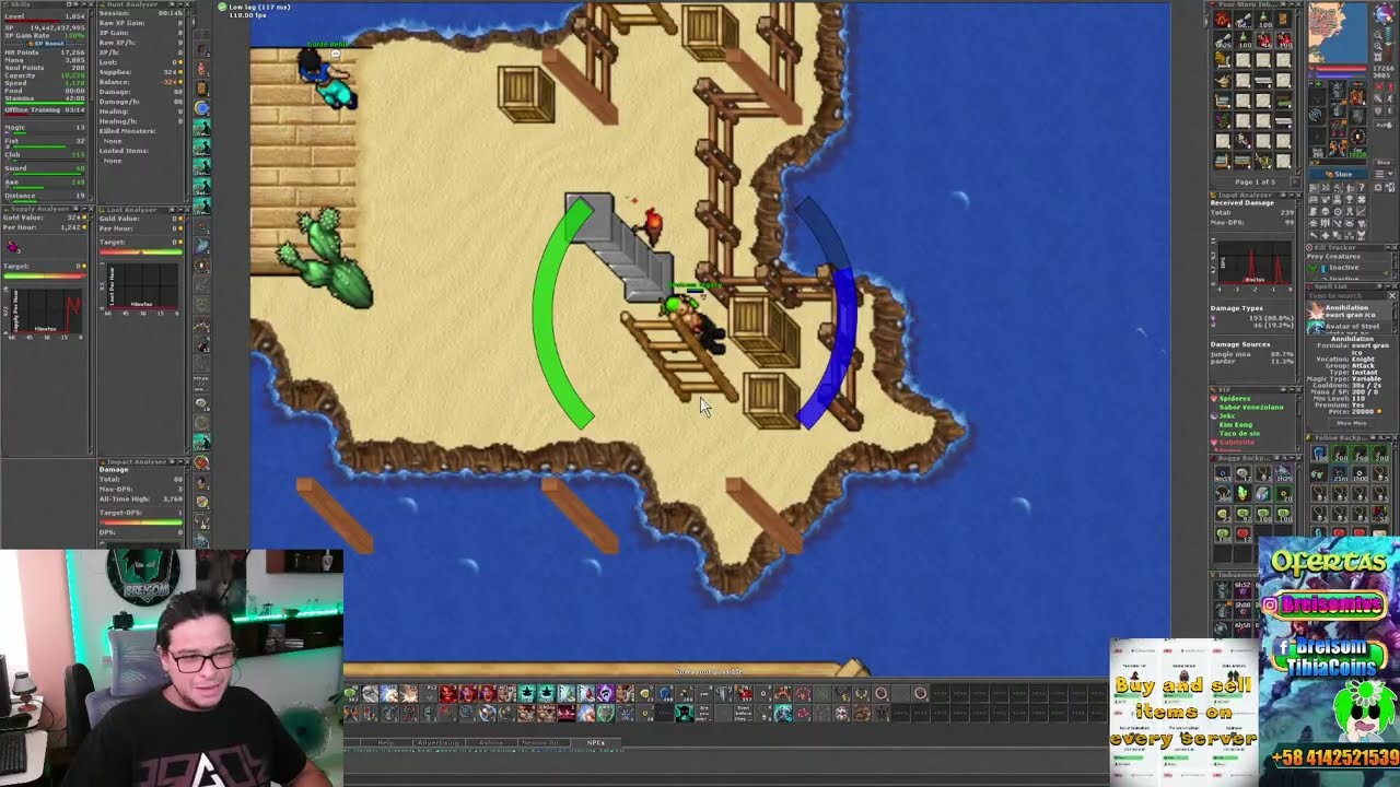 Hablemos del balanceo mientras jugamos tibia y rubini