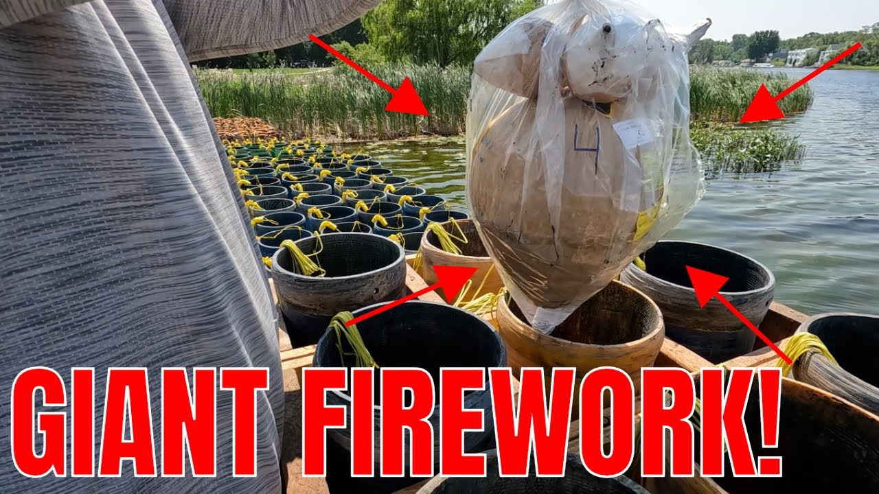 One of the LARGEST FIREWORK SHOWS on the WATER! - VLOG