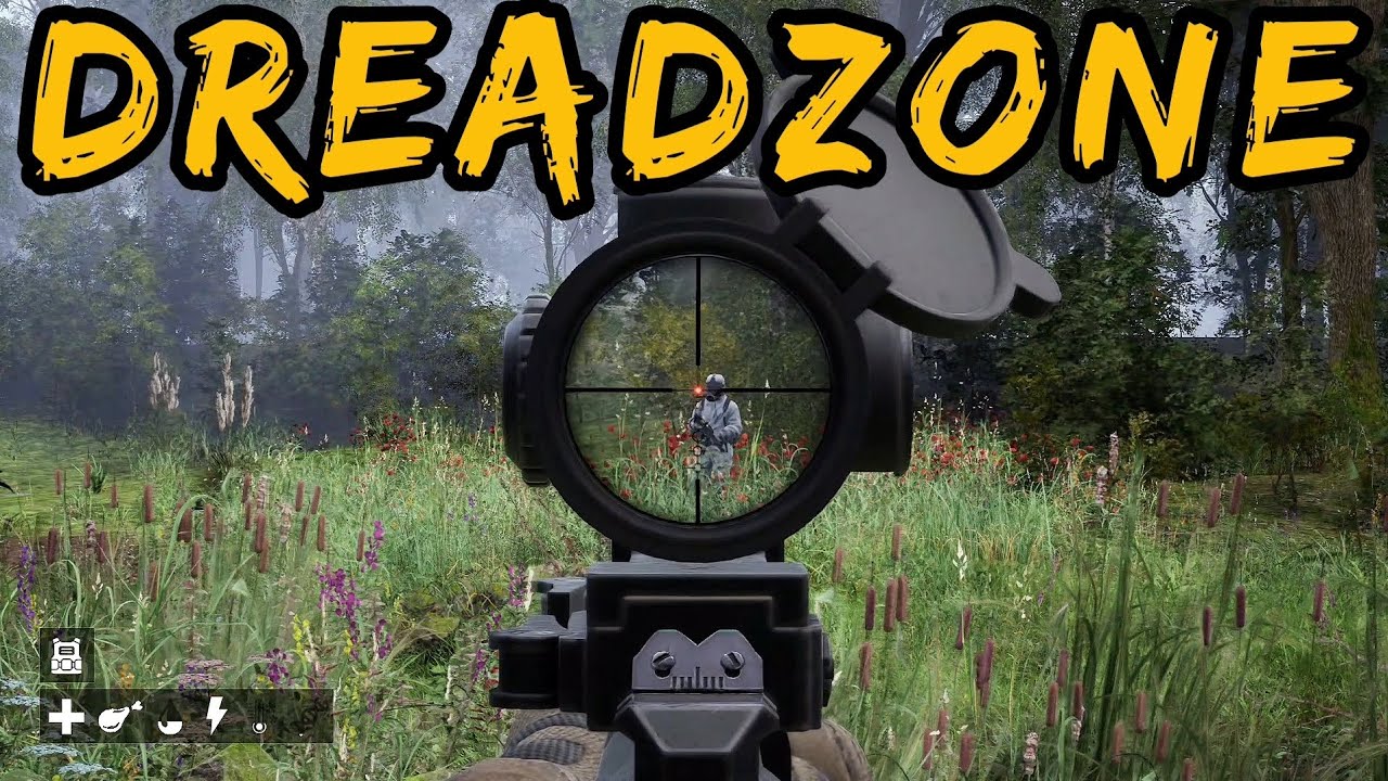 8x sniper scope Purifier hunt in Dreadzone
