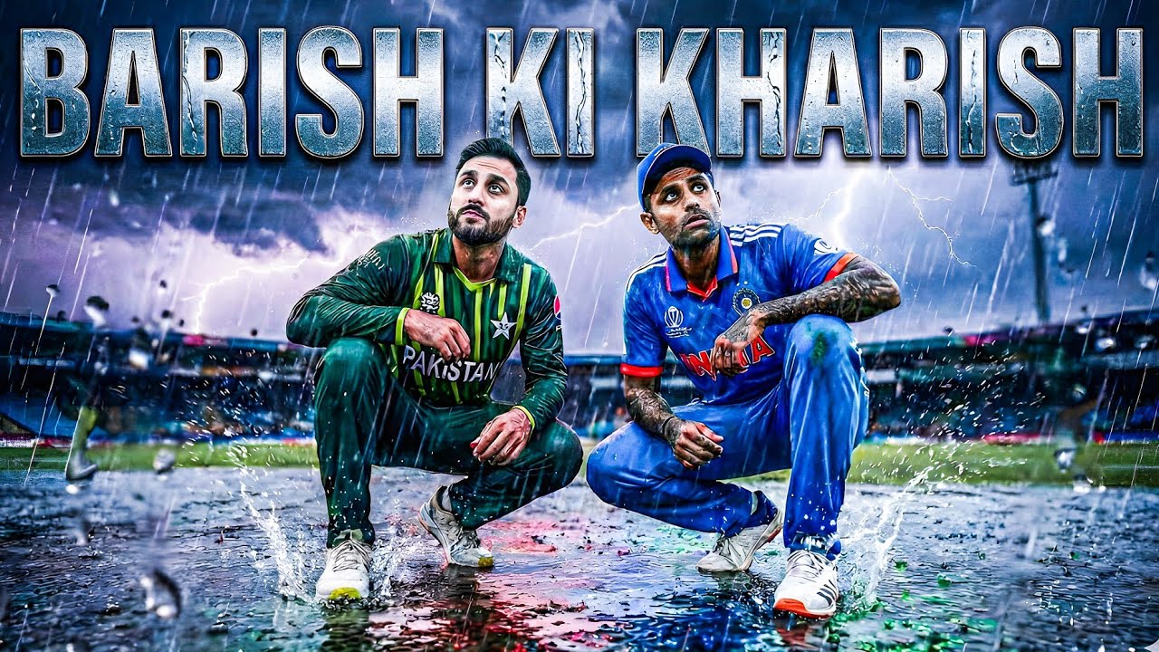 🚨 RAIN ALERT! Pakistan vs India Match in Danger Boycott continue 😅