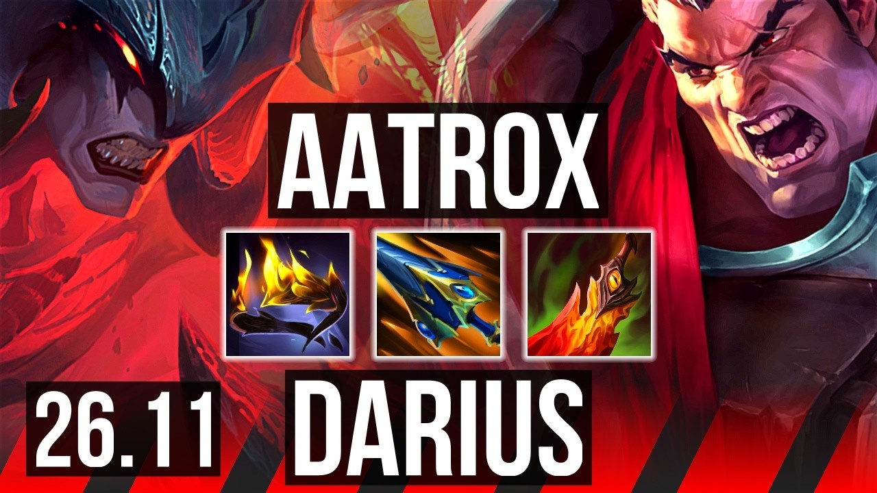 AATROX vs DARIUS (TOP) | 50K damage, Good KDA: 16/2/7 | EUW Master | 26.11
