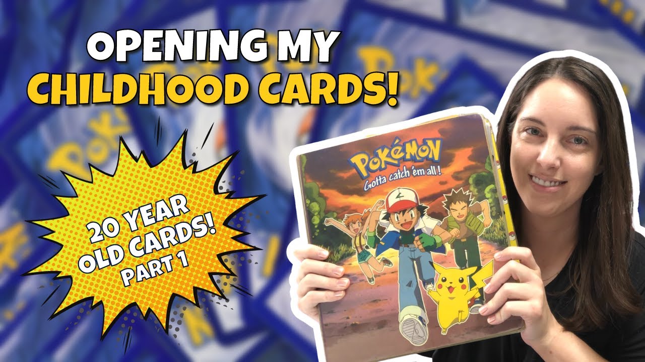 Opening up a 20 year old Pokemon Card Binder! What's inside? Part 1 | Pokemon TCG