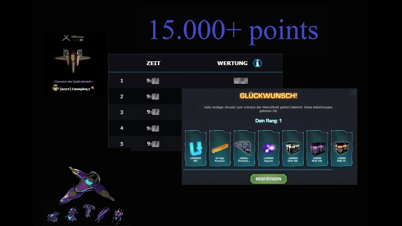 Gauntlet of Plutus WINNER | dominating Darkorbit PVE | 15000+ POINTS