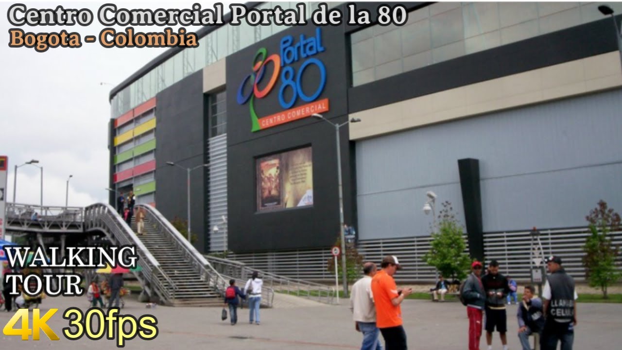 CENTRO COMERCIAL PORTAL DE LA 80 | Recorrido a pie 4K 30 fps WALKING TOURS.