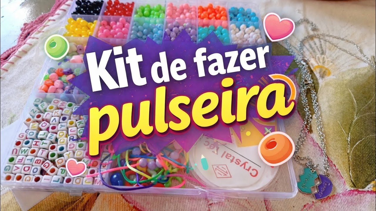 OLHA ESSE KIT PRA FAZER PULSEIRA 