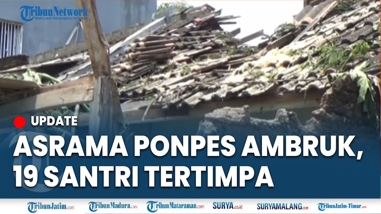 🔴SATU SANTRI DIKABARKAN TEWAS TERTIMPA PONPES AMBRUK di Situbondo, Belasan Lain Luka-luka