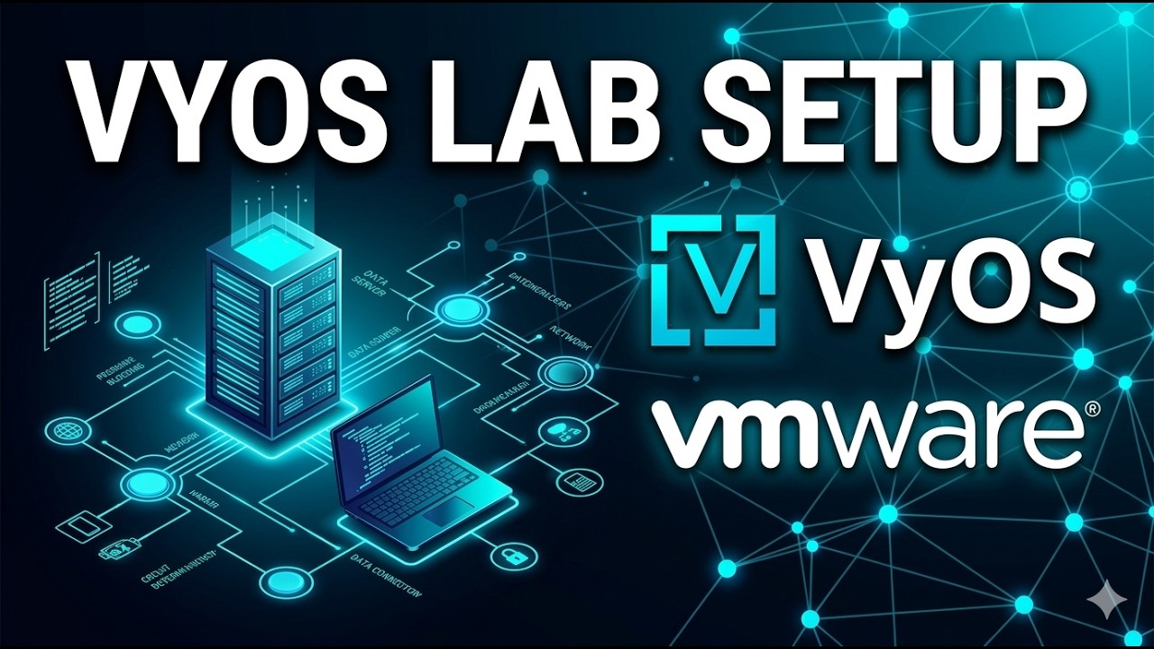 VyOS Lab Setup — Fra ISO til full connectivity step-by-step | Basic Config & Internet Connectivity