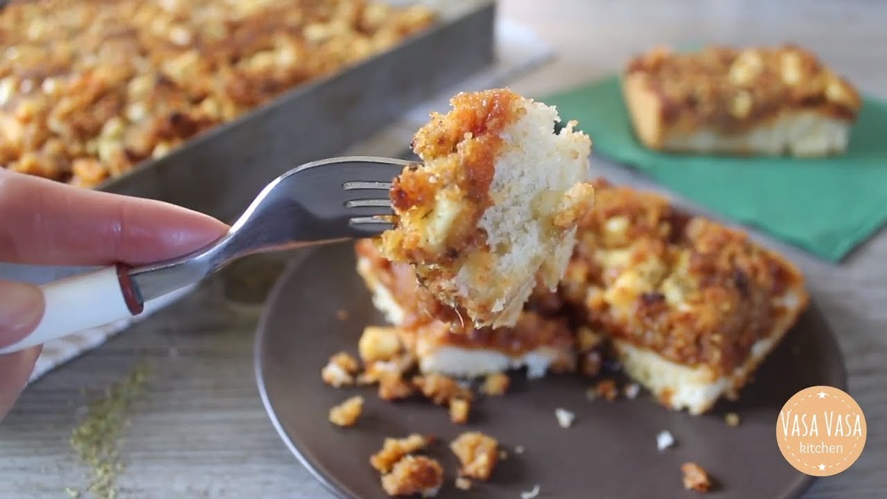 Sfincione palermitano - Ricetta siciliana