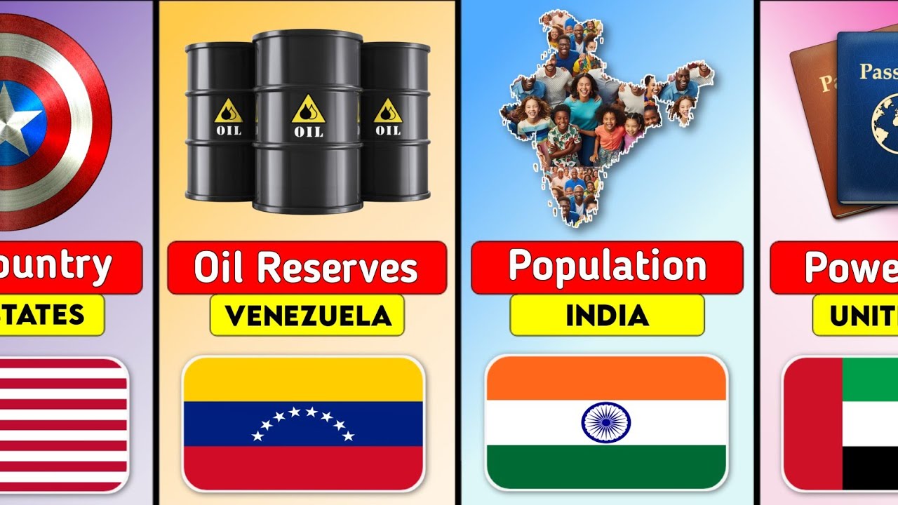Record Hondind Countries | Comparison 