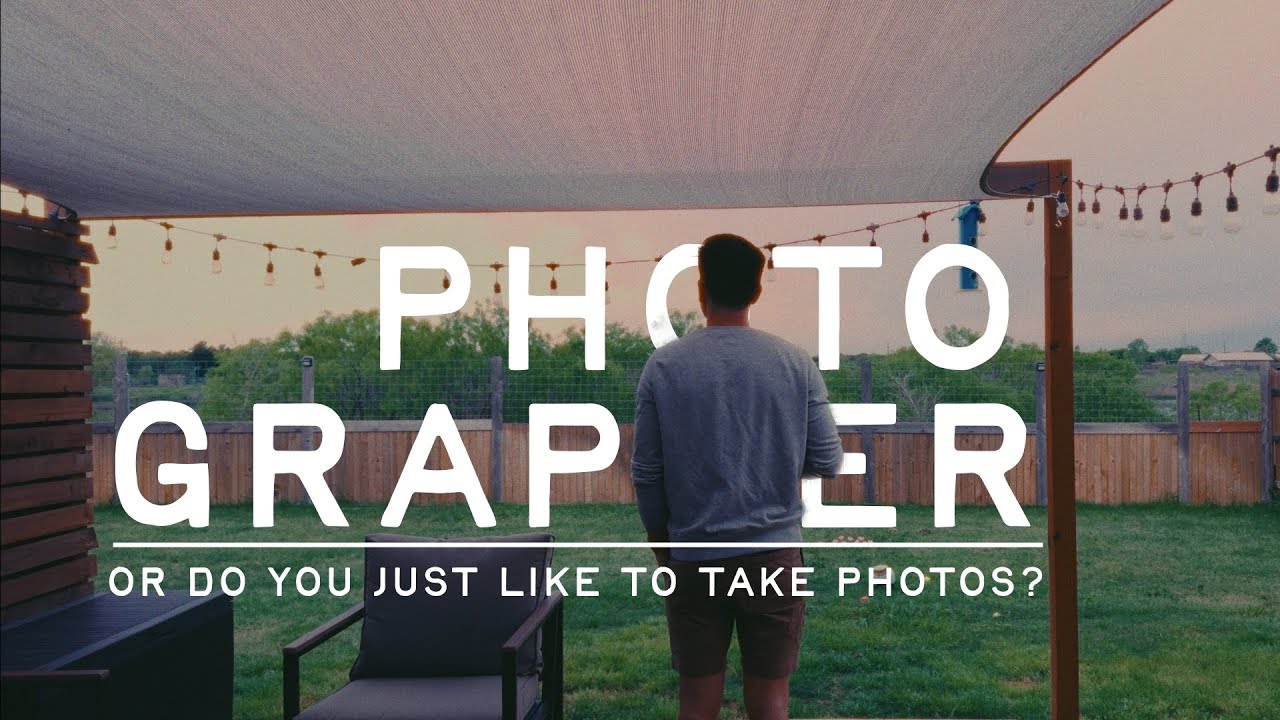 Are You A Photographer?
