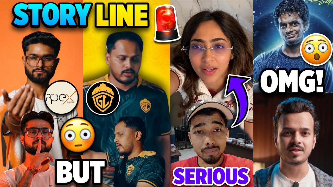 Omg! - BAWAAL Again..🥵 Full STORY🥶 Team APEX GAMING🖤 GodLike, Lolzzz Gaming, kaash Plays, S8uL, BGMI