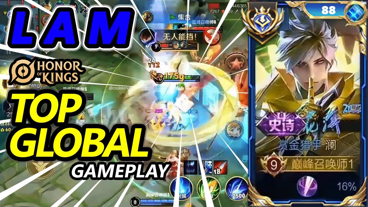 Honor of Kings: Top Global Lam | Pro Gameplay |