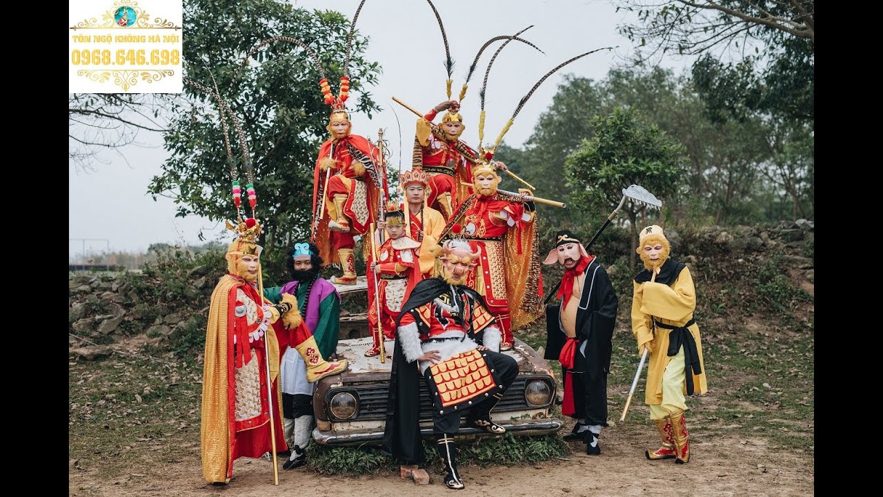 HƯỚNG DẪN MẶC TẤT CẢ TRANG PHỤC THẦY TRÒ TÔN NGỘ KHÔNG
