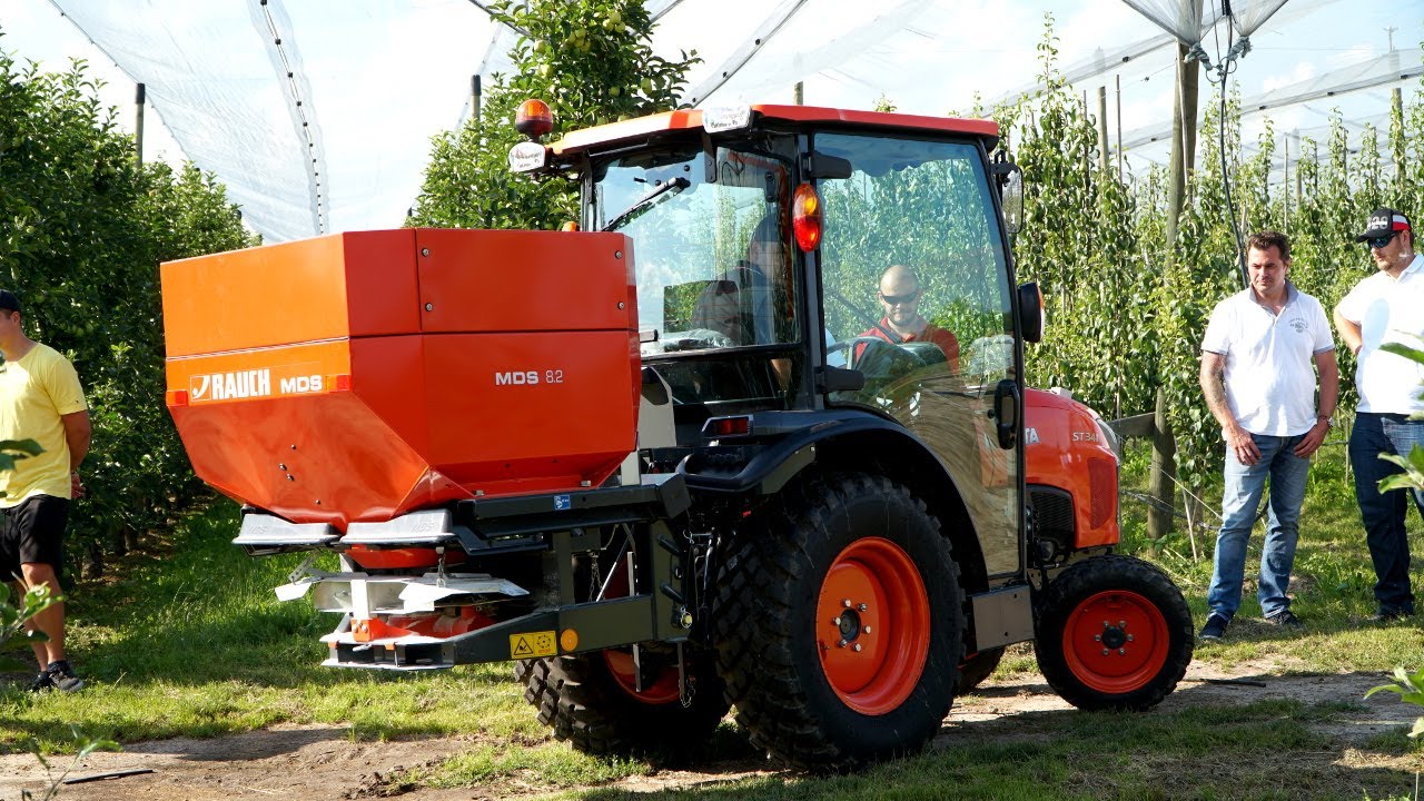 Rozsiewacz Rauch MDS 8.2 – pokaz w sadzie