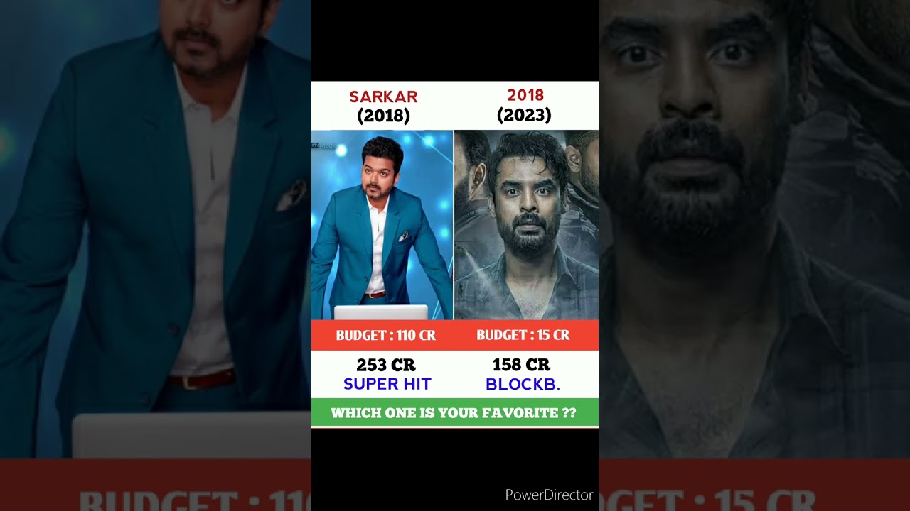 Sarkar vs 2018 movie || Box Office Collection || #sarkar #2018 #indianmovie