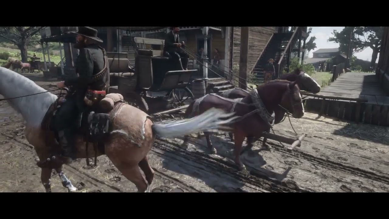 Red Dead Redemption 2 Charriando al palomino 3