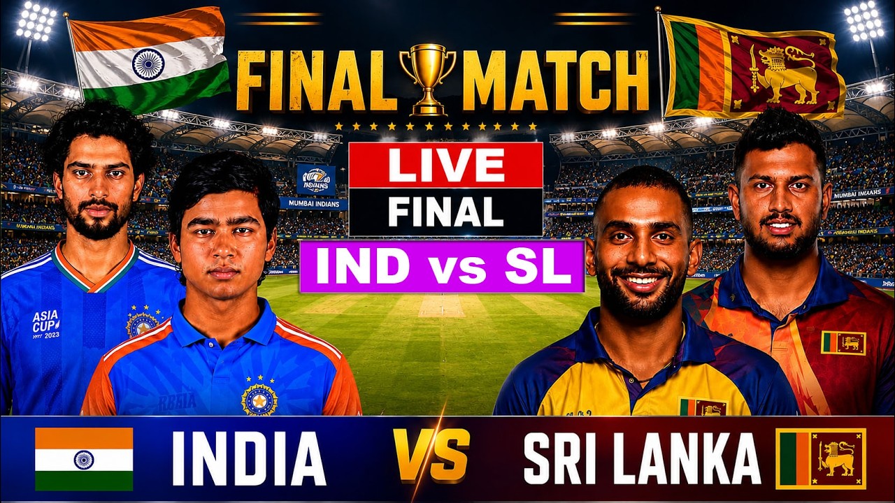 🔴 Live: India A vs Sri Lanka A, Final | Live Cricket Match Today | Live Match Today Score Commentary