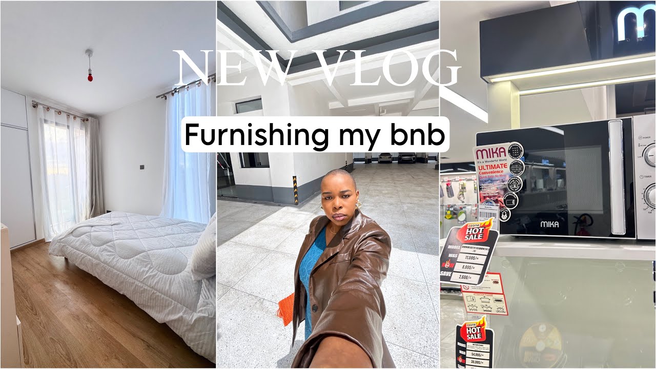 VLOG:FURNISHING MY 2ND BNB // GOING TO AN EVENT //  MORE SHOPPING FOR THE BNB 