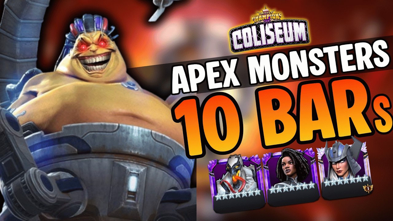 Apex Monsters! Best Champions for Apex Coliseum Mojo | MCOC