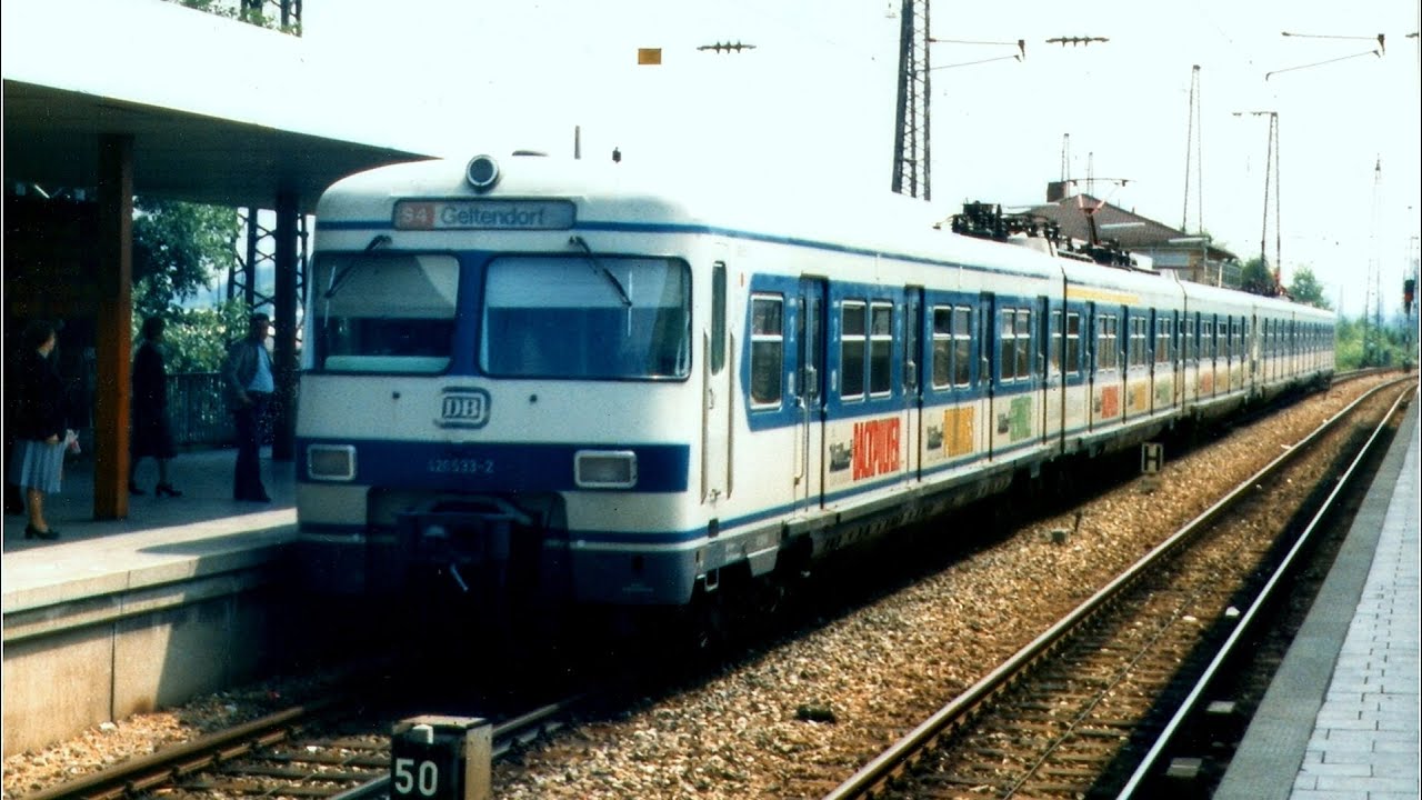S-Bahn-Triebwagen 420 in München, Düsseldorf, Frankfurt 1976/1982 - Rapid Transit in Germany