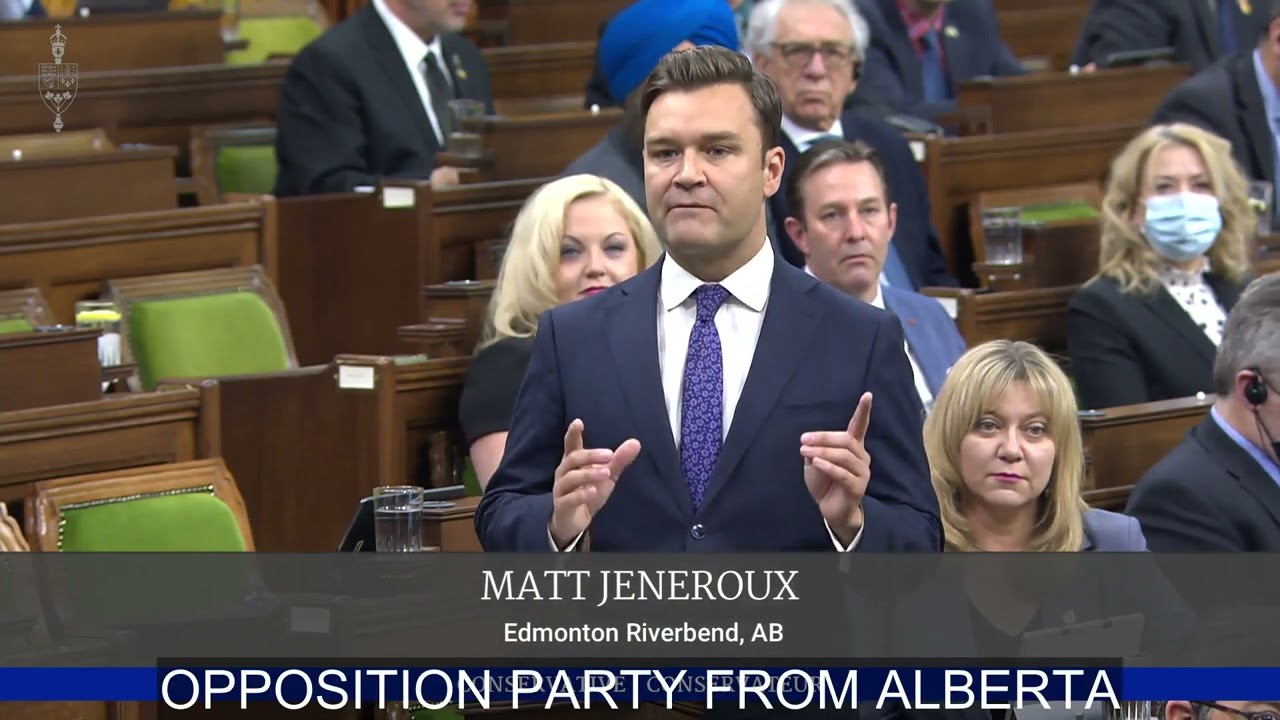 MP Jeneroux makes a statement in the House of Commons