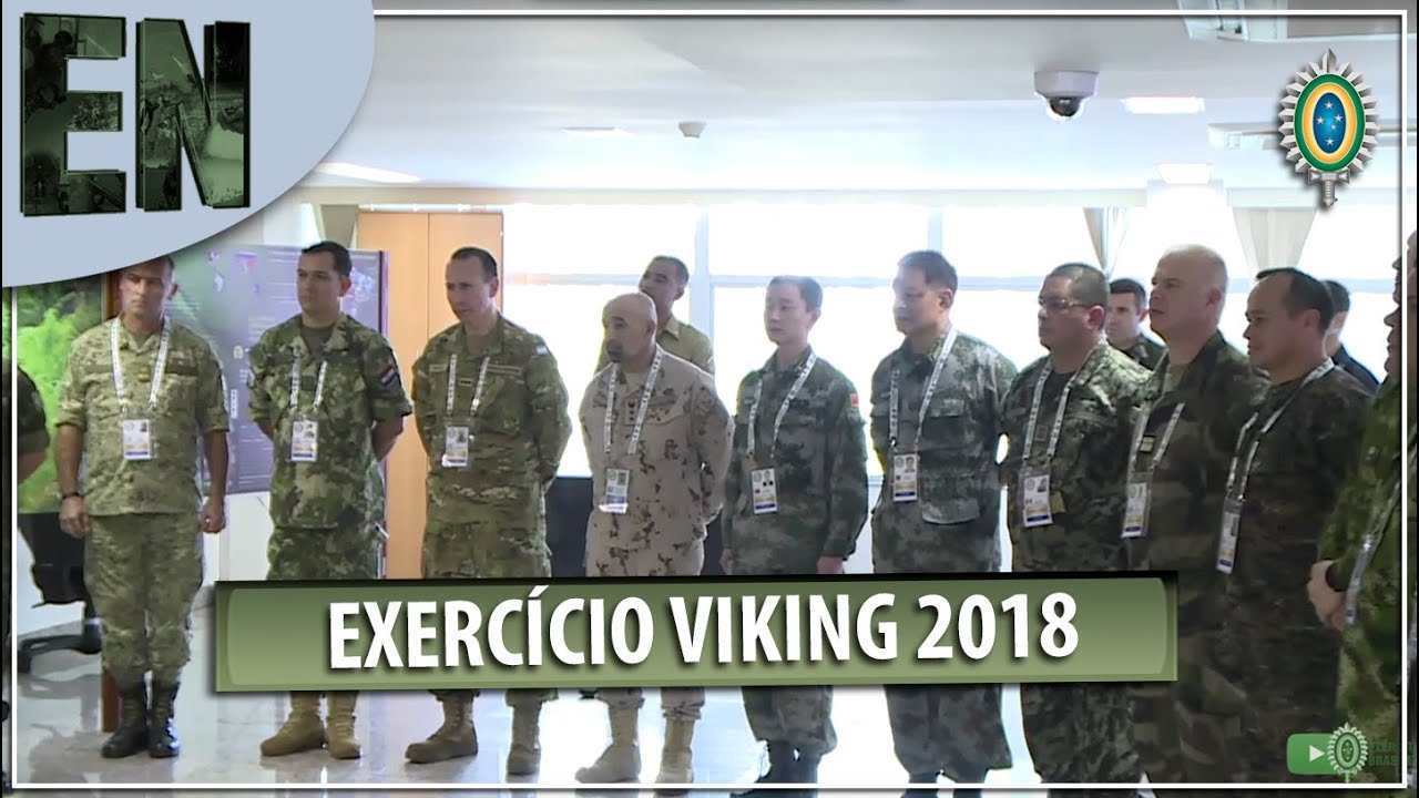 Exerc&iacute;cio Viking 2018 - maior simula&ccedil;&atilde;o de miss&otilde;es de paz do mundo