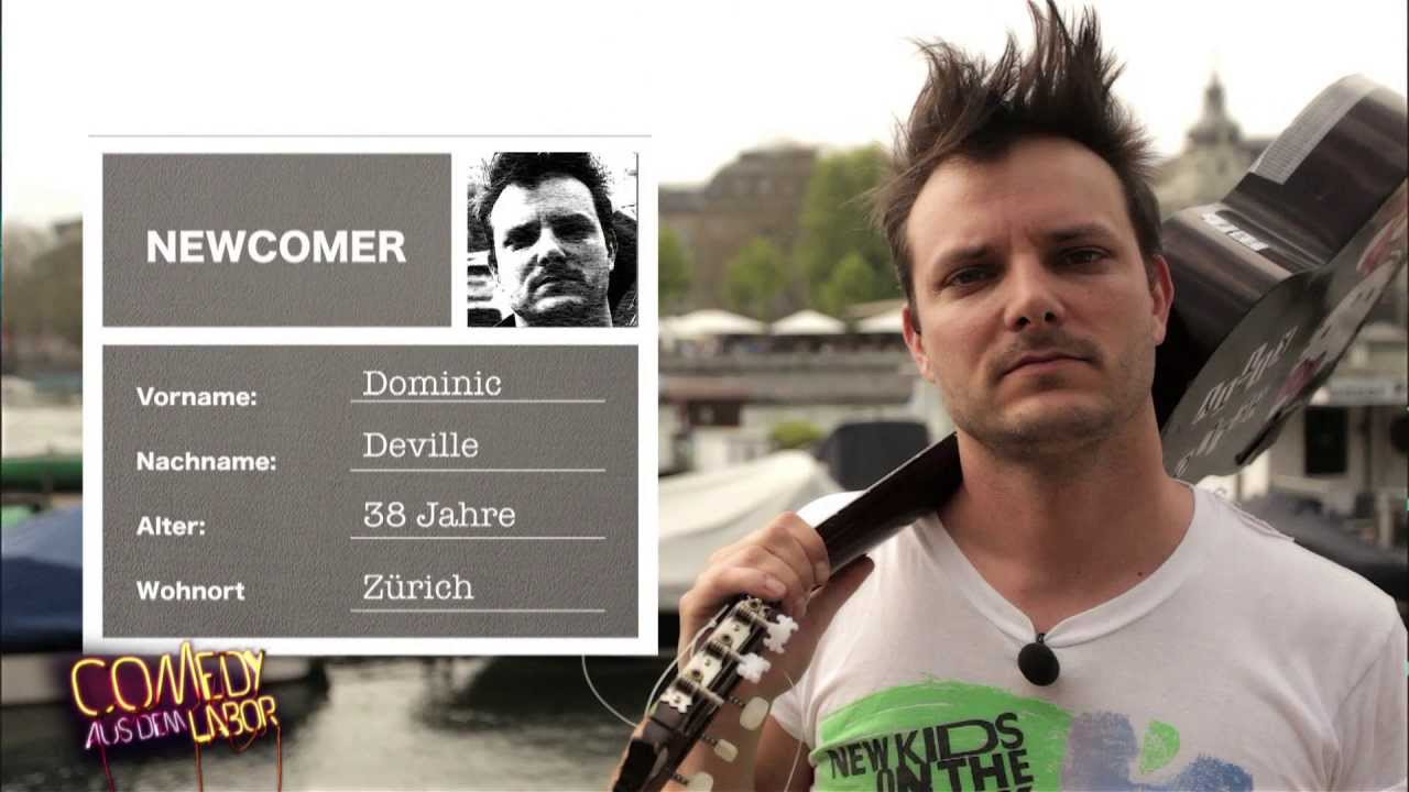 Comedy aus dem Labor - Dominic Deville - Portr&auml;t