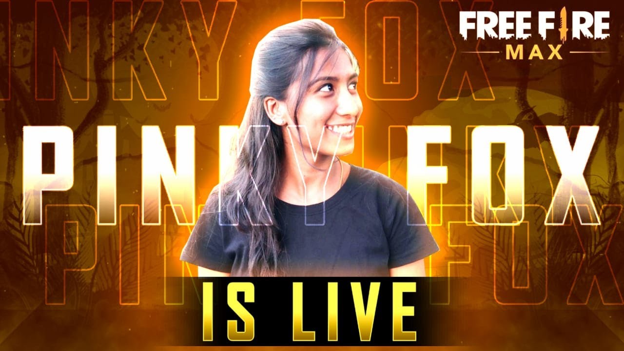 🔴PINKY FOX IS LIVE  // GARENA FREE FIRE MAX  🔴#pinkyfox #free fire