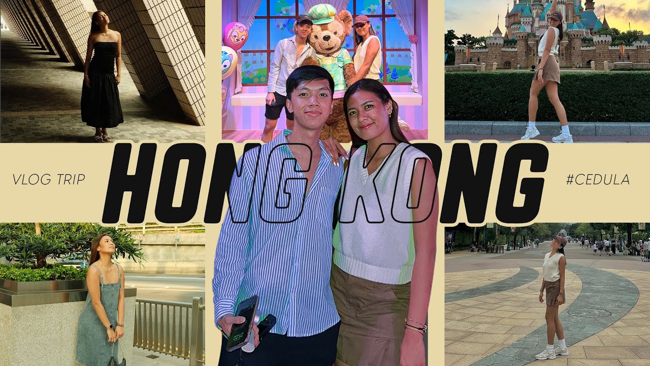 HONGKONG!!! My first Disneyland!!! | Celine Domingo