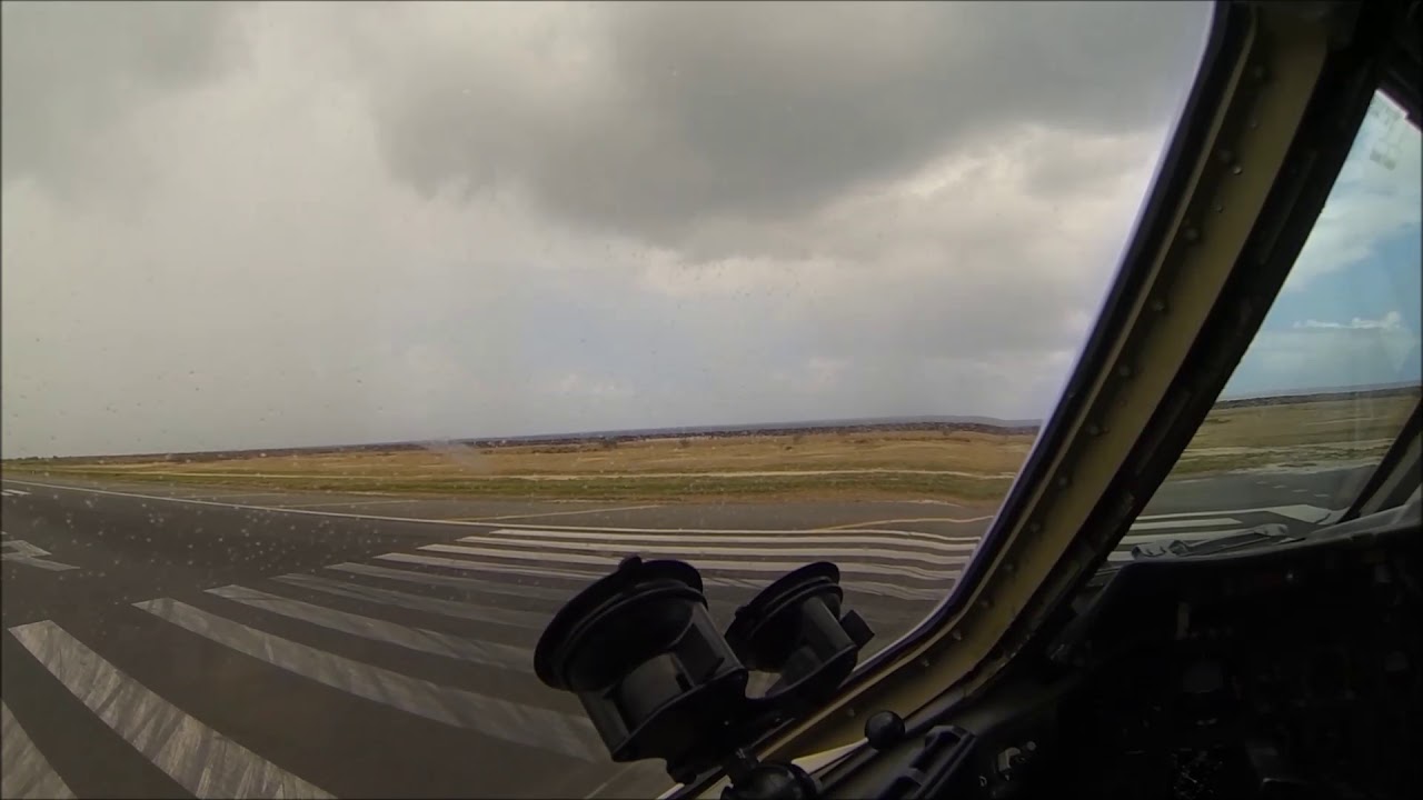 KC-10: Takeoff from Honolulu/Hickam AFB with F-16s to Wake Island!